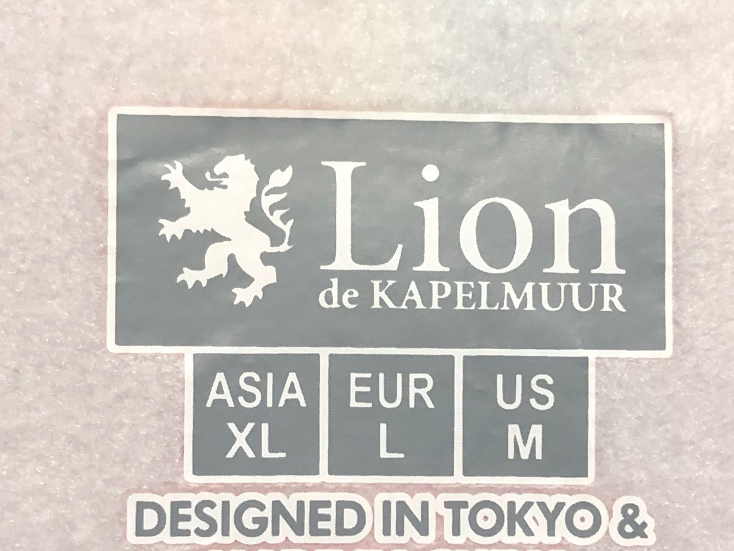 IF939 リオンドカペルミュール Lion de KAPELMUUR 長袖 サイクルジャージ 赤 XL 裏起毛