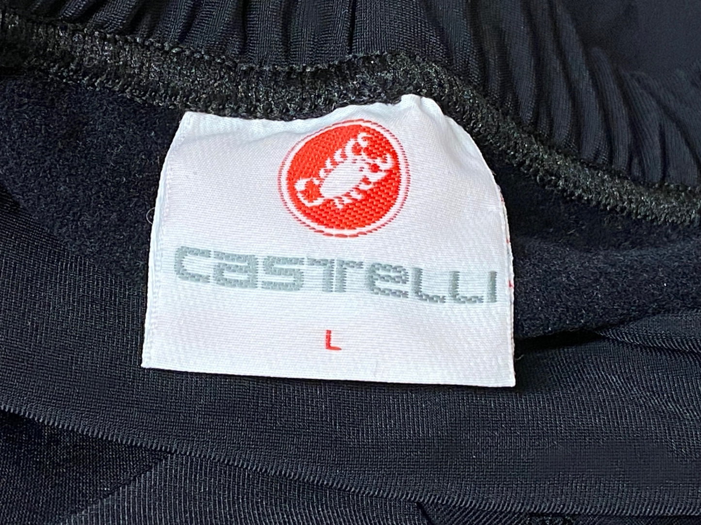 IR531 カステリ CASTELLI 裏起毛 レーサータイツ 黒 L