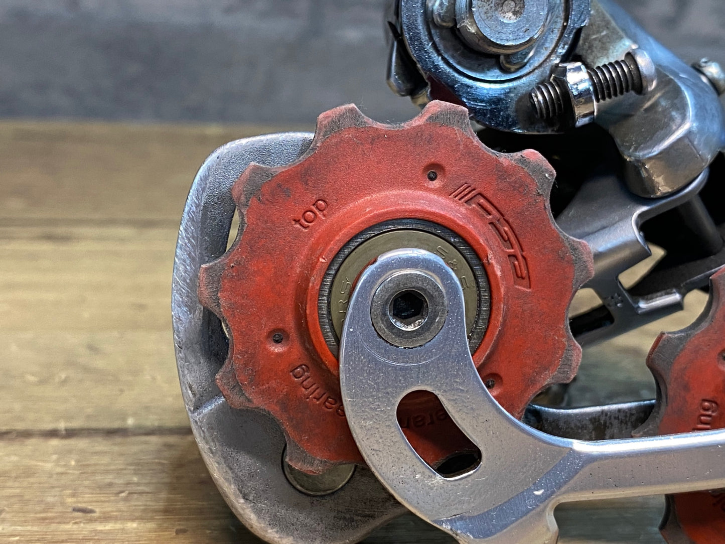 HC783 シマノ SHIMANO 105 RD-5600 リアディレイラー 10S 社外プーリー