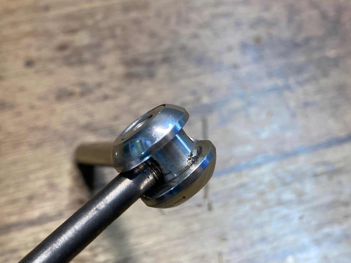 IZ032 ライフライン LIFELINE チタン クイックリリース シルバー 前後セット