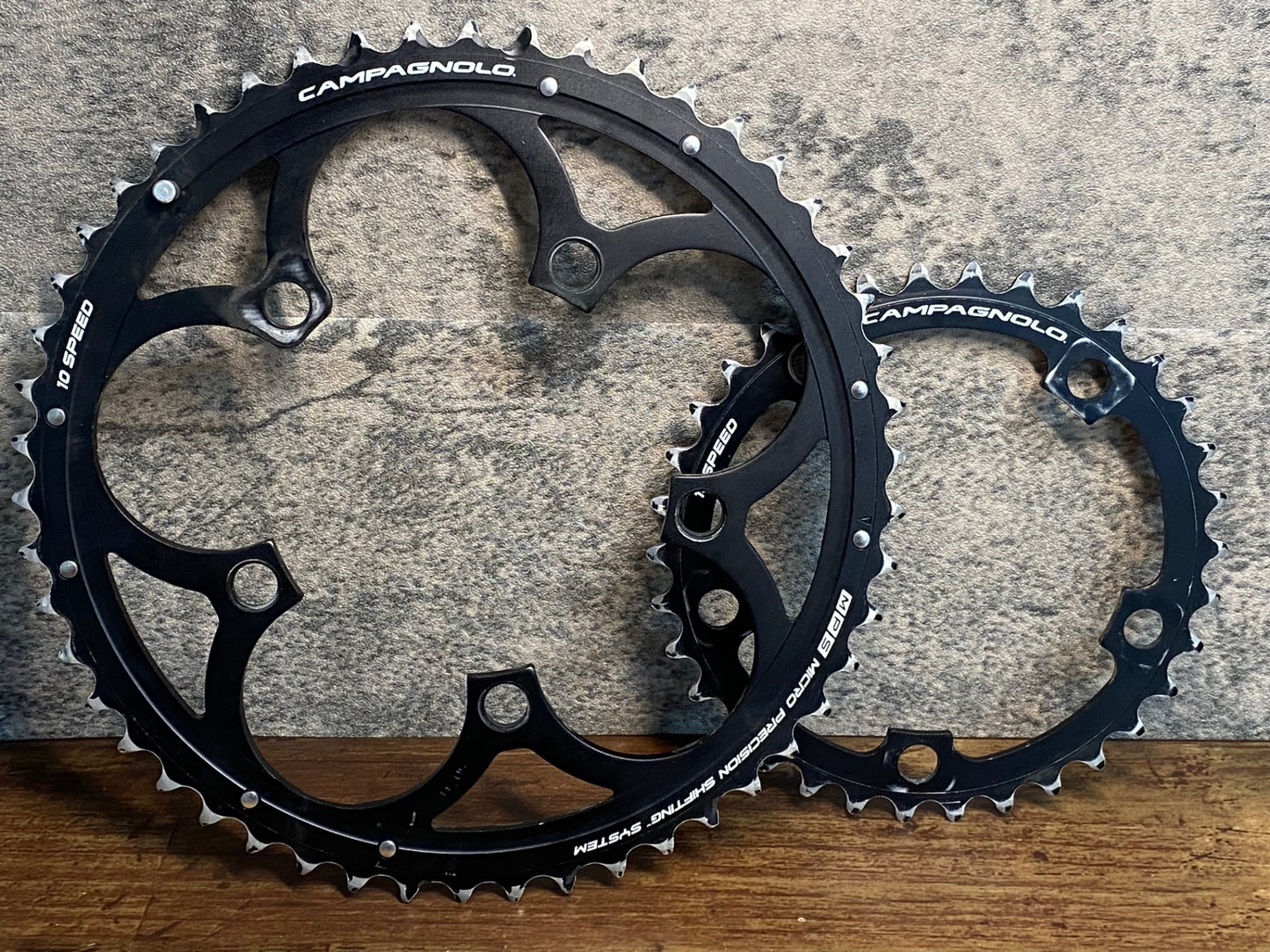 IO314 カンパニョーロ CAMPAGNOLO チェーンリング 10S 50-34T PCD110