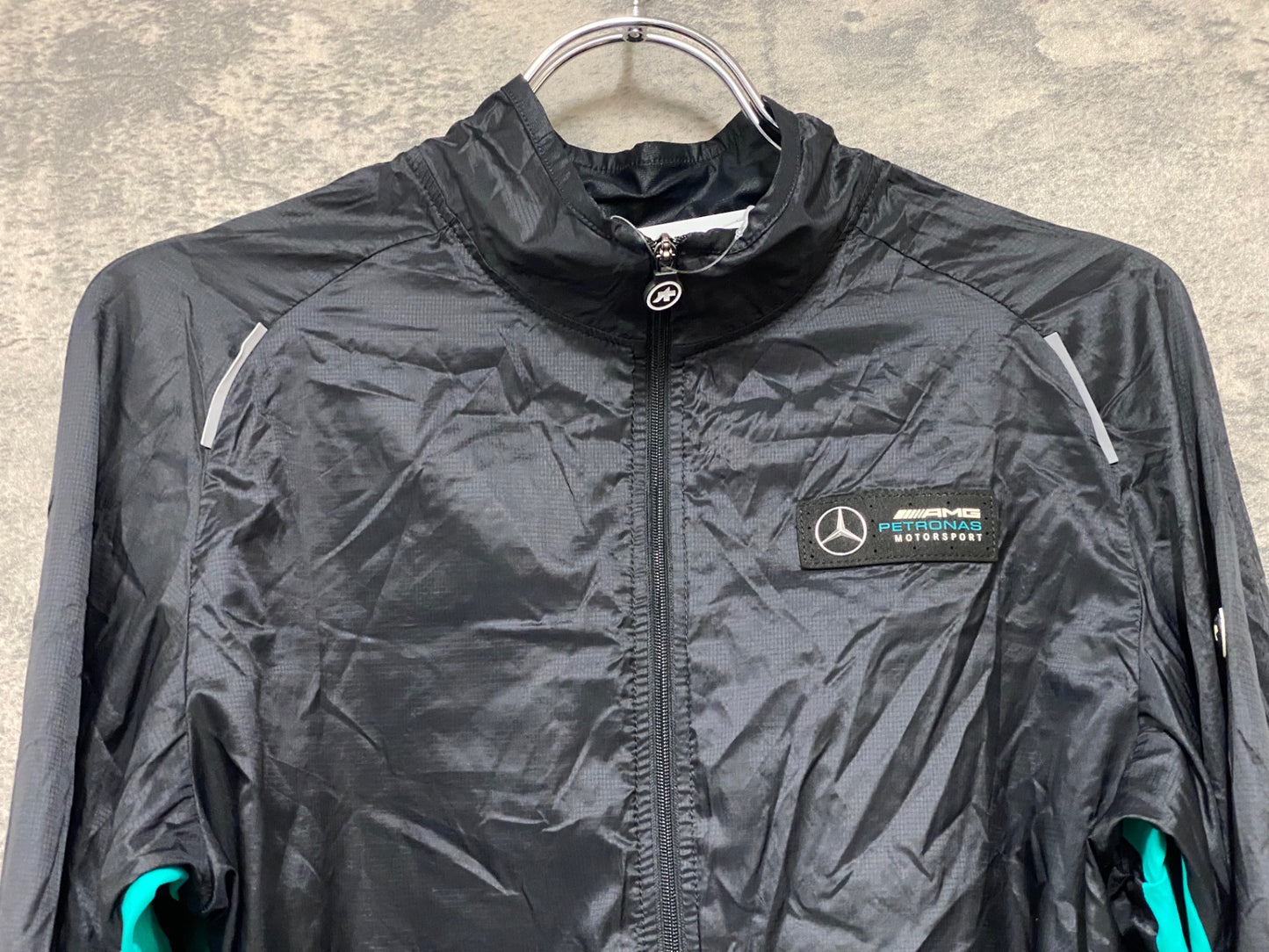 JC037 アソス assos FF1 GT WIND JACKET 長袖 ウインドジャケット 黒 L AMG