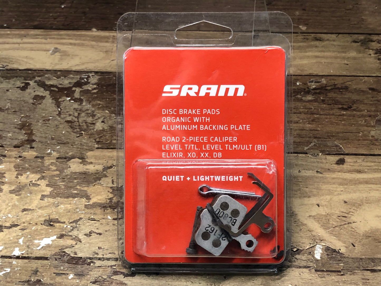 IC311 スラム SRAM 2ピース ディスクブレーキパッド オーガニック