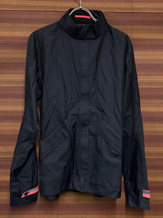 IQ681 ラファ Rapha PACKABLE WATERPROOF JACKET 長袖 サイクルジャケット 黒 S