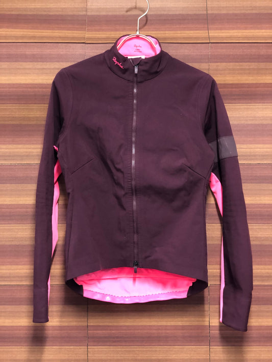 IT453 ラファ Rapha SOUPLESSE TRAINING JACKET - WINE TASTING 長袖 サイクルジャケット ワインレッド XS