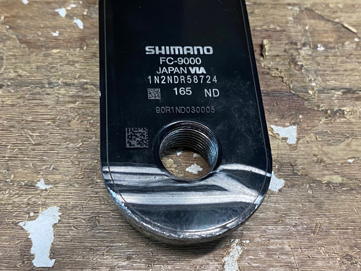 II328 シマノ SHIMANO デュラエース DURA-ACE FC-9000 クランクセット 165mm 50/34T