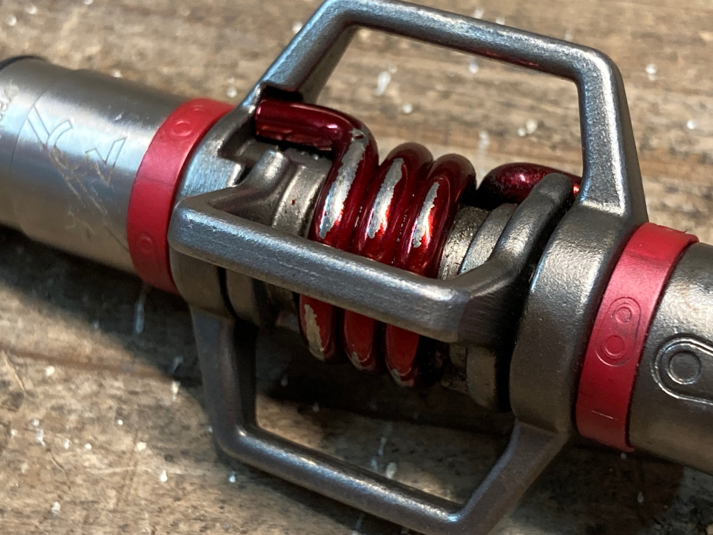 IO617 クランクブラザーズ CrankBrothers エッグビーター EGGBEATER3 ビンディングペダル 赤