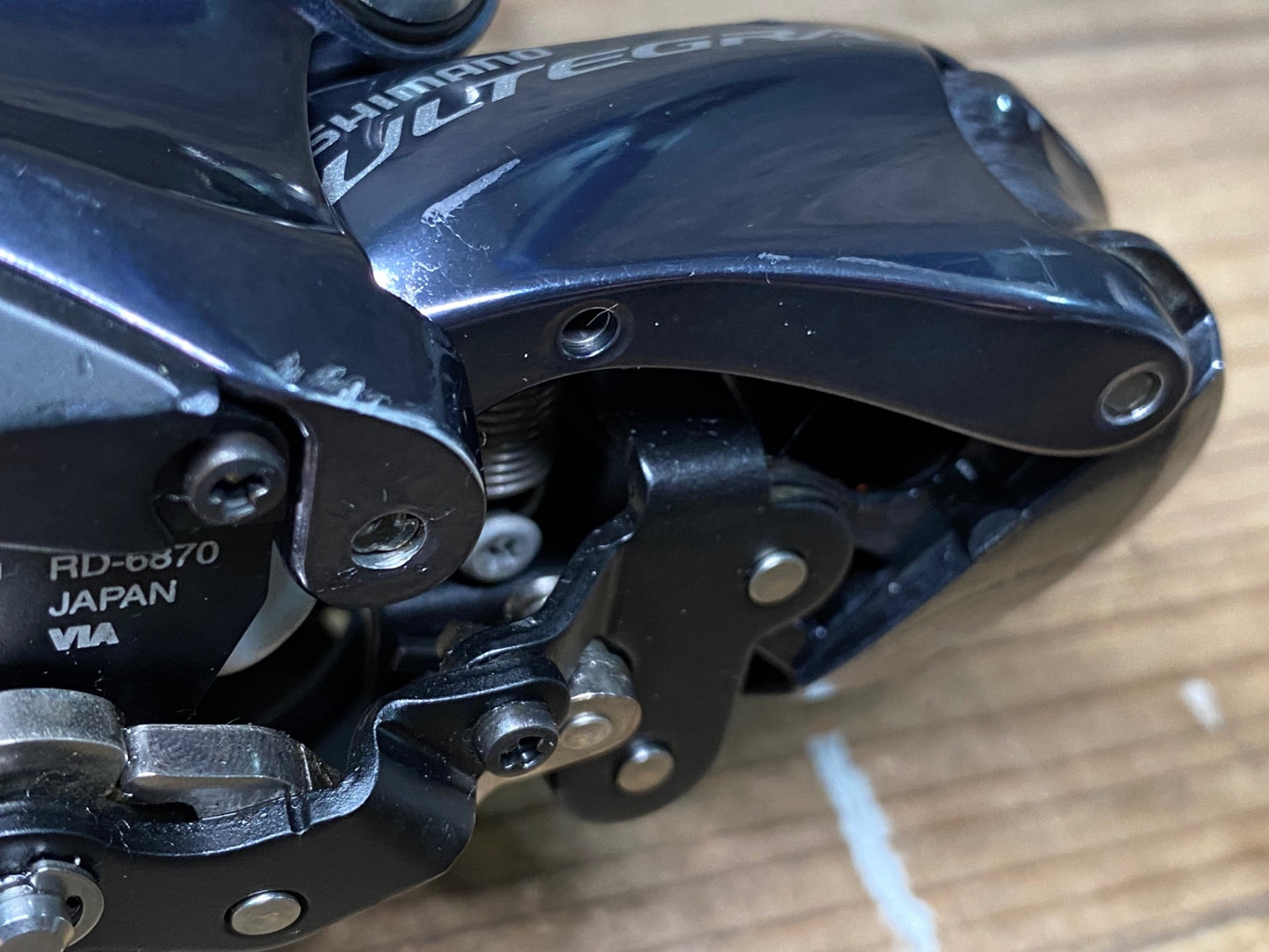 IT338 シマノ SHIMANO アルテグラ ULTEGRA RD-6870 リアディレイラー Di2 11S SS 接続確認済み