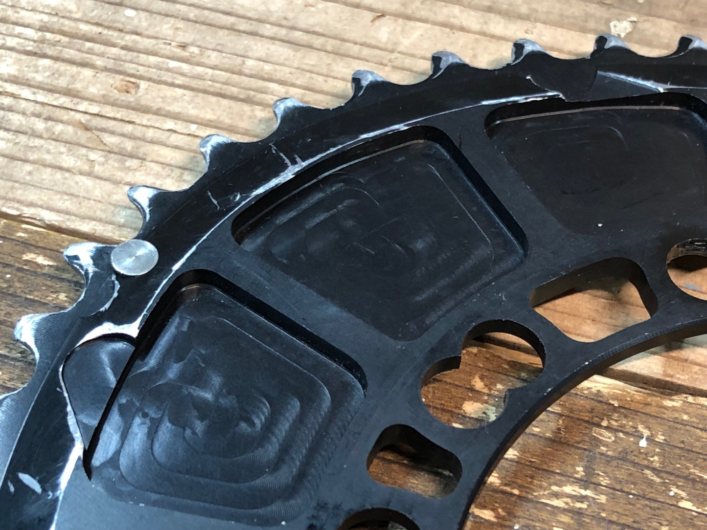 IV264 ローター ROTOR Q-RINGS 50T BCD110mm 5アーム FLAG EDITION JAPAN