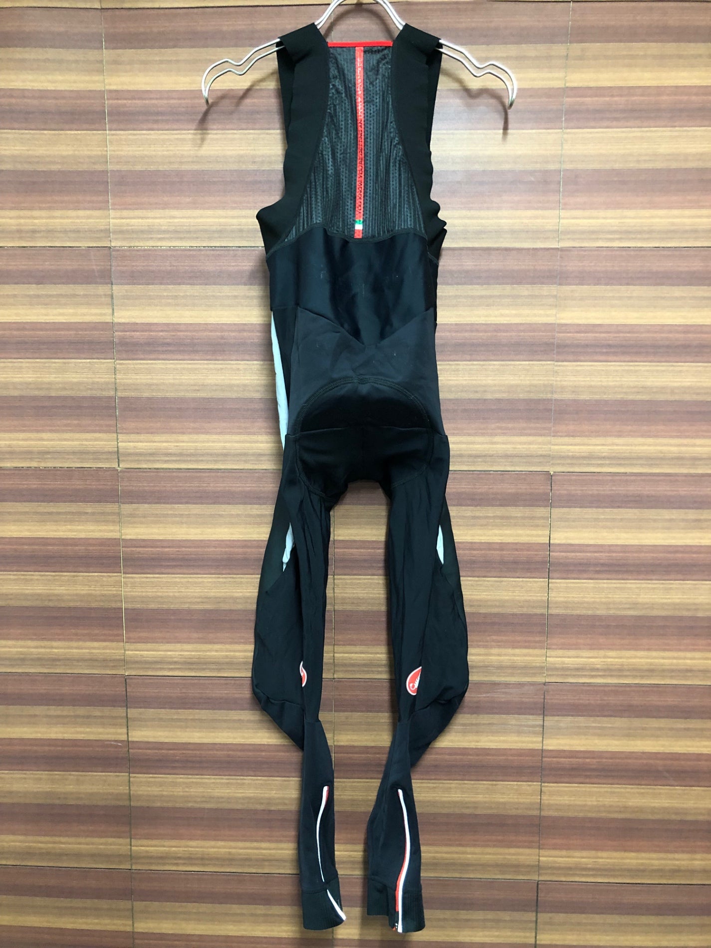 IR202 カステリ castelli ビブタイツ 黒 S レディース