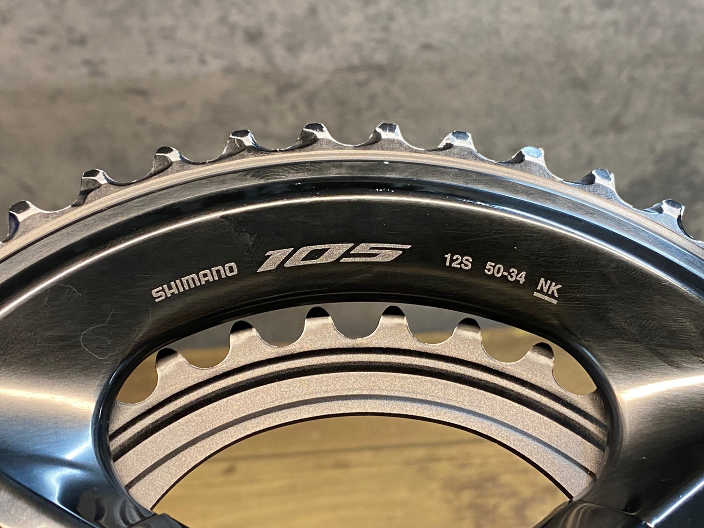 IX324 シマノ SHIMANO 105 FC-R7100 クランクセット 50/34T 170mm ※ボルト欠品