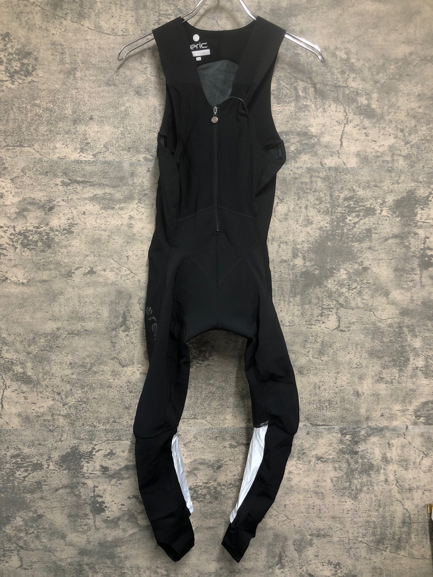 IX038 レリック reric ビブタイツ 黒 S 裏起毛 防風