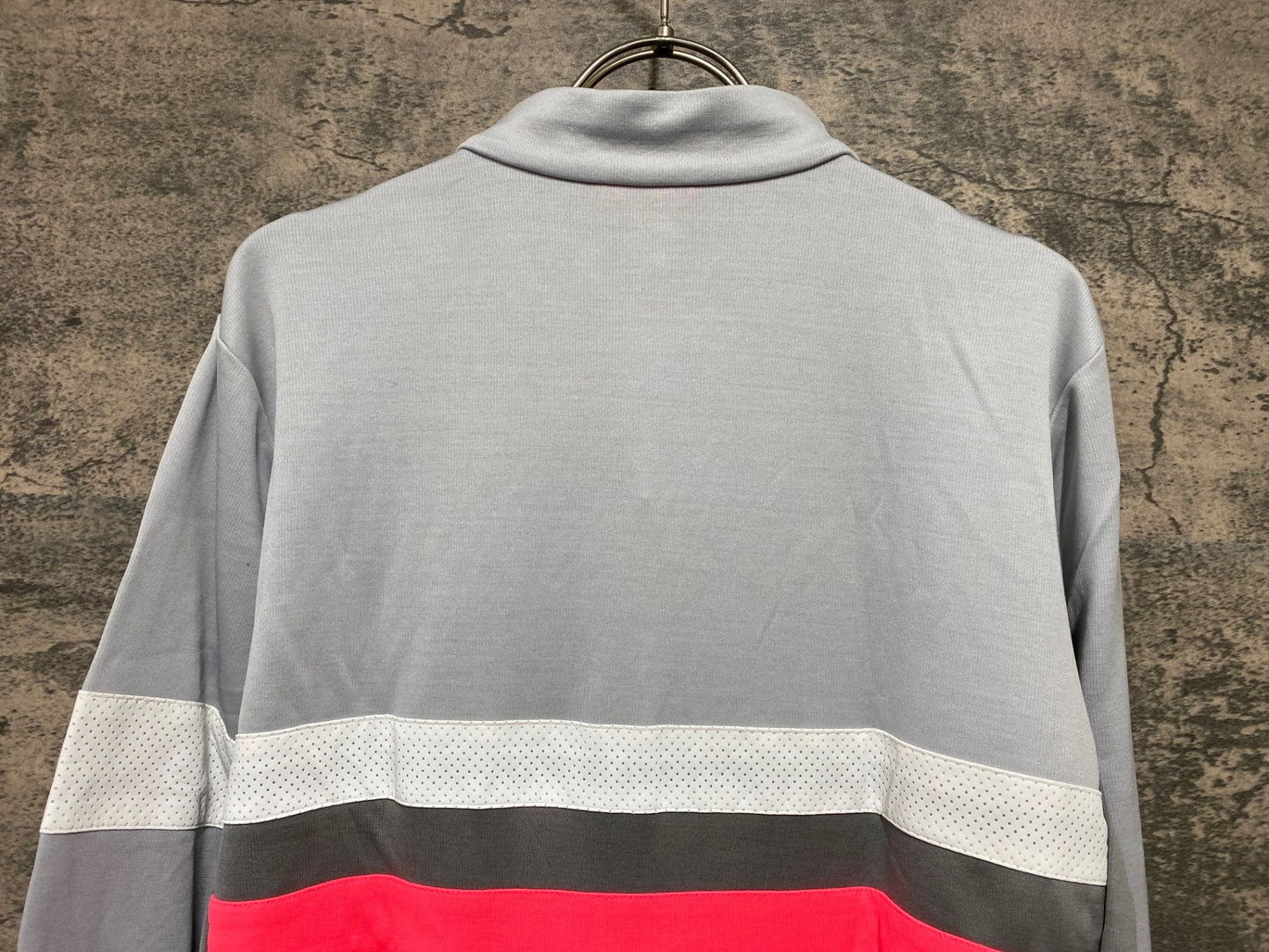 JB040 ラファ Rapha BREVET LONG SLEEVE JERSEY 長袖 サイクルジャージ グレー L