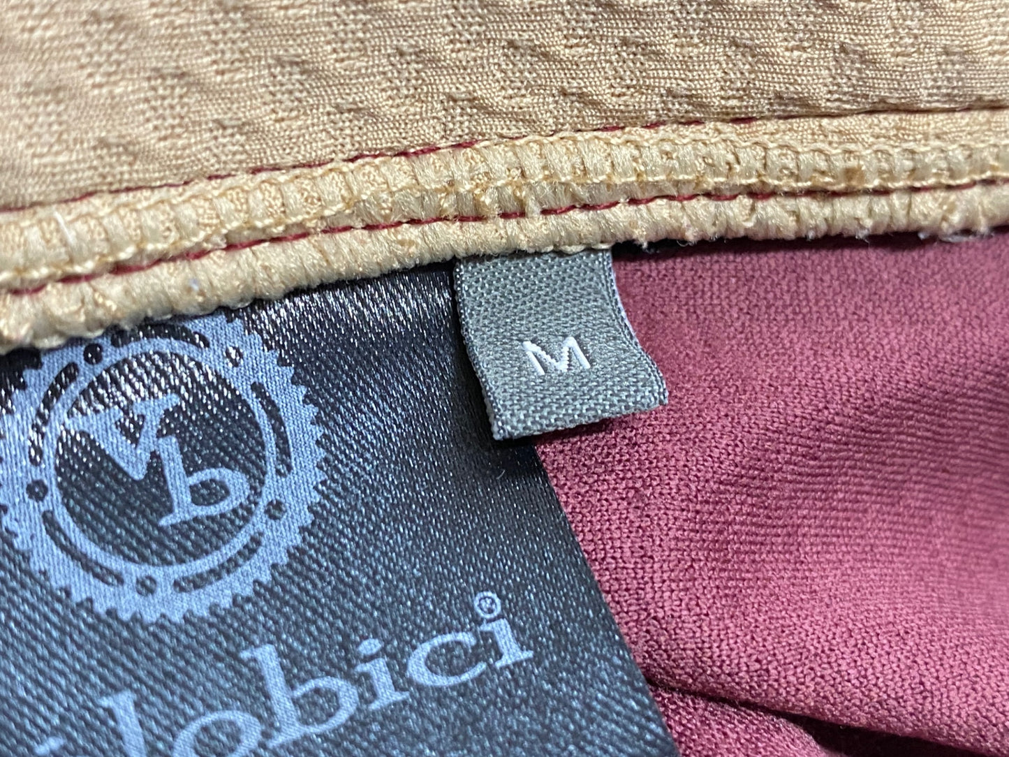 JB281 ヴェロビチ Velobici Rene 半袖 サイクルジャージ バーガンディー M