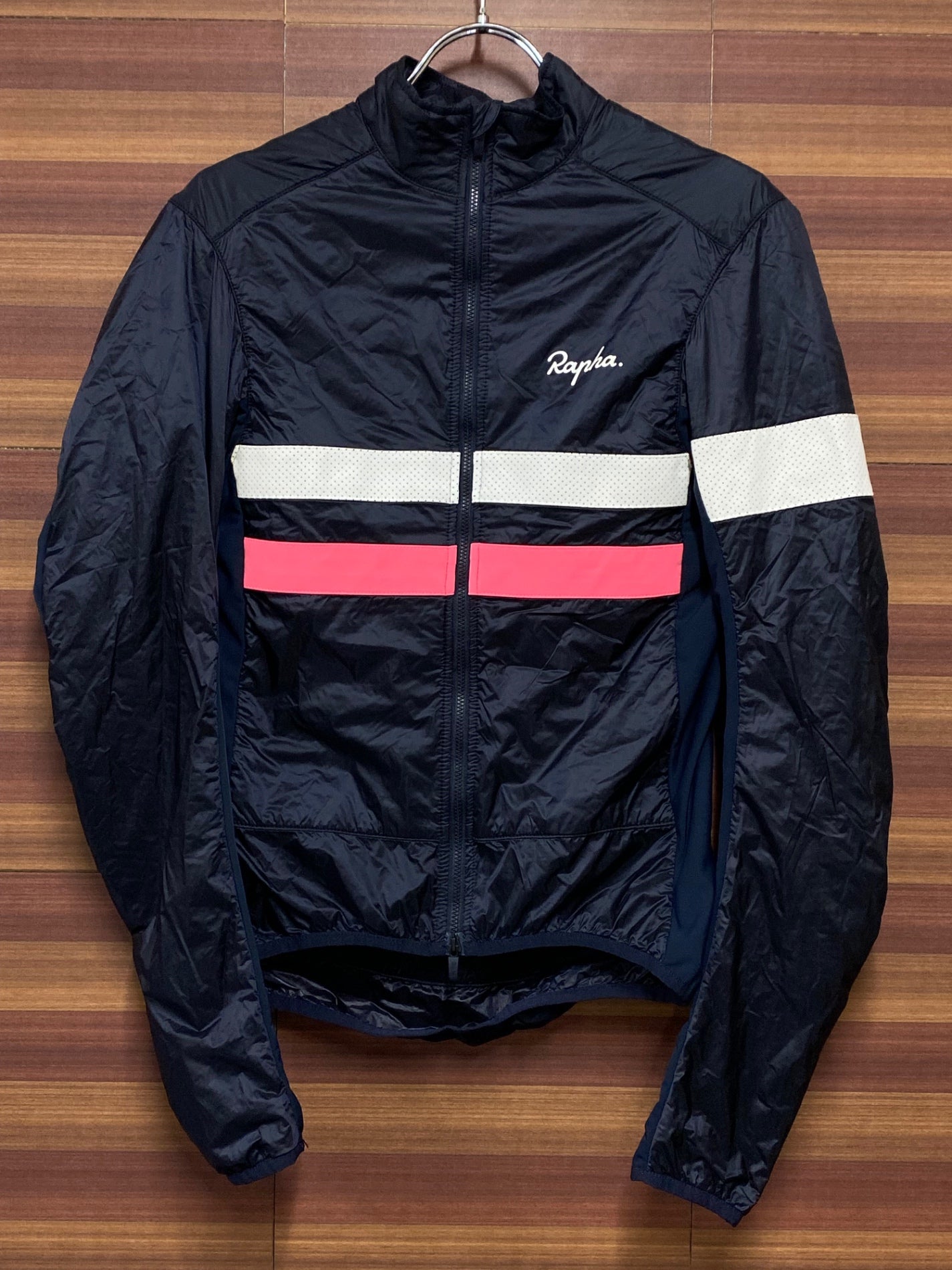 II877 ラファ Rapha BREVET INSULATED JACKET サイクルジャケット 紺 S