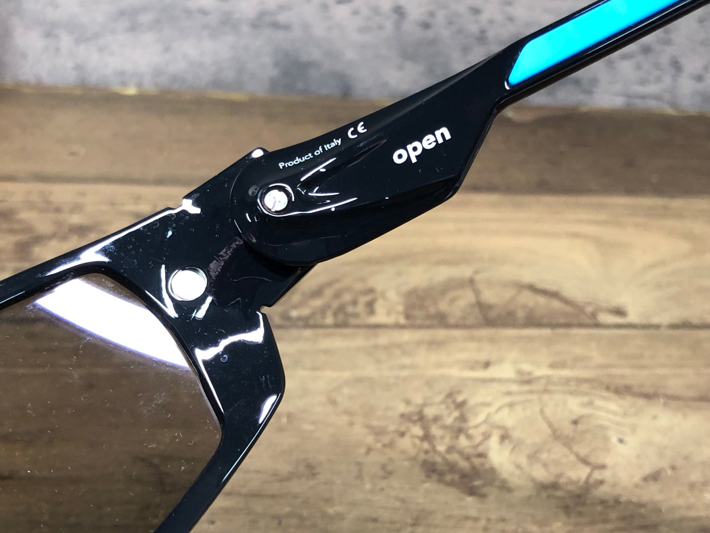 JB340 カスク KASK クー KOO OPEN サングラス アイウェア 黒 青 クリアレンズ付属