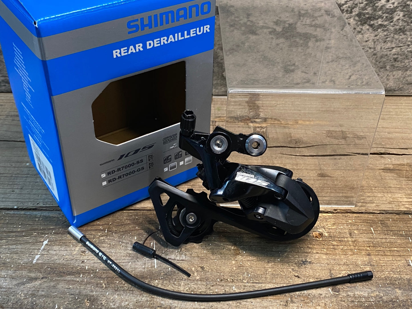 IR373 シマノ SHIMANO 105 RD-R7000 リアディレイラー SS 黒