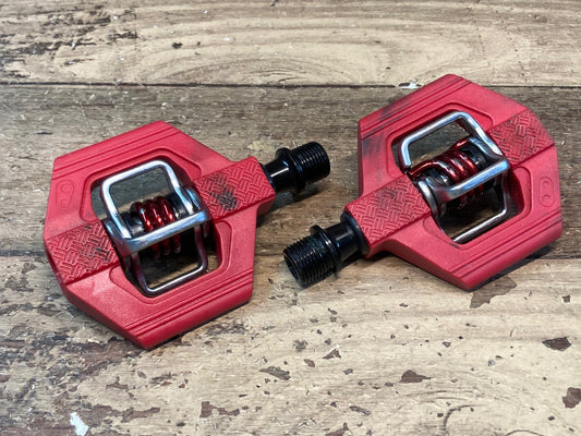 II668 クランクブラザーズ crankbrothers キャンディ CANDY1 ビンディングペダル レッド