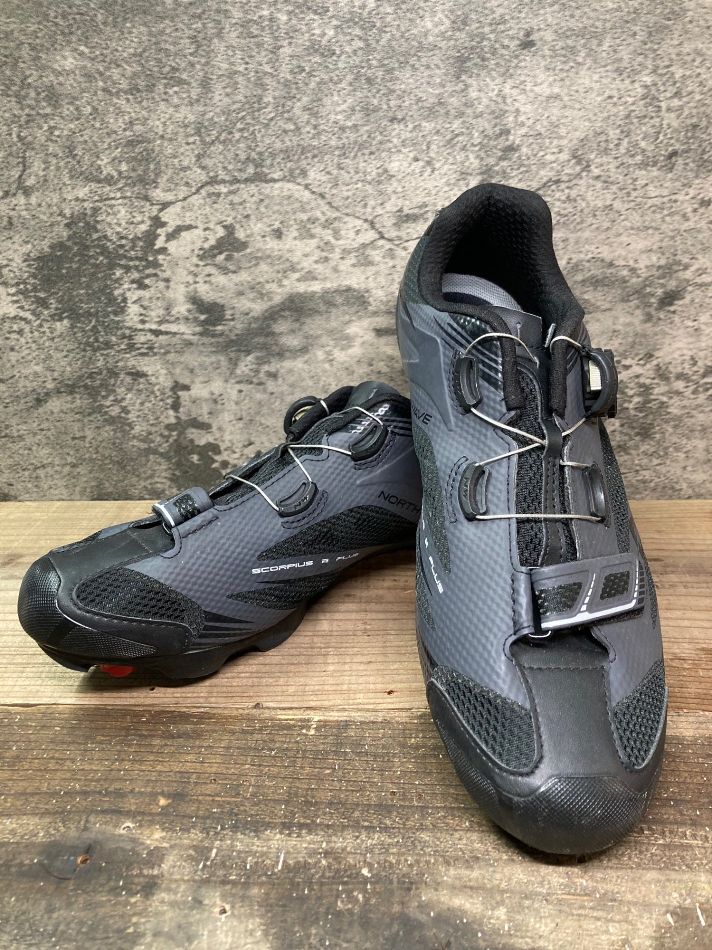 IQ774 ノースウェーブ NORTHWAVE SCORPIUS 2 PLUS ビンディングシューズ 黒 EU42 SPD