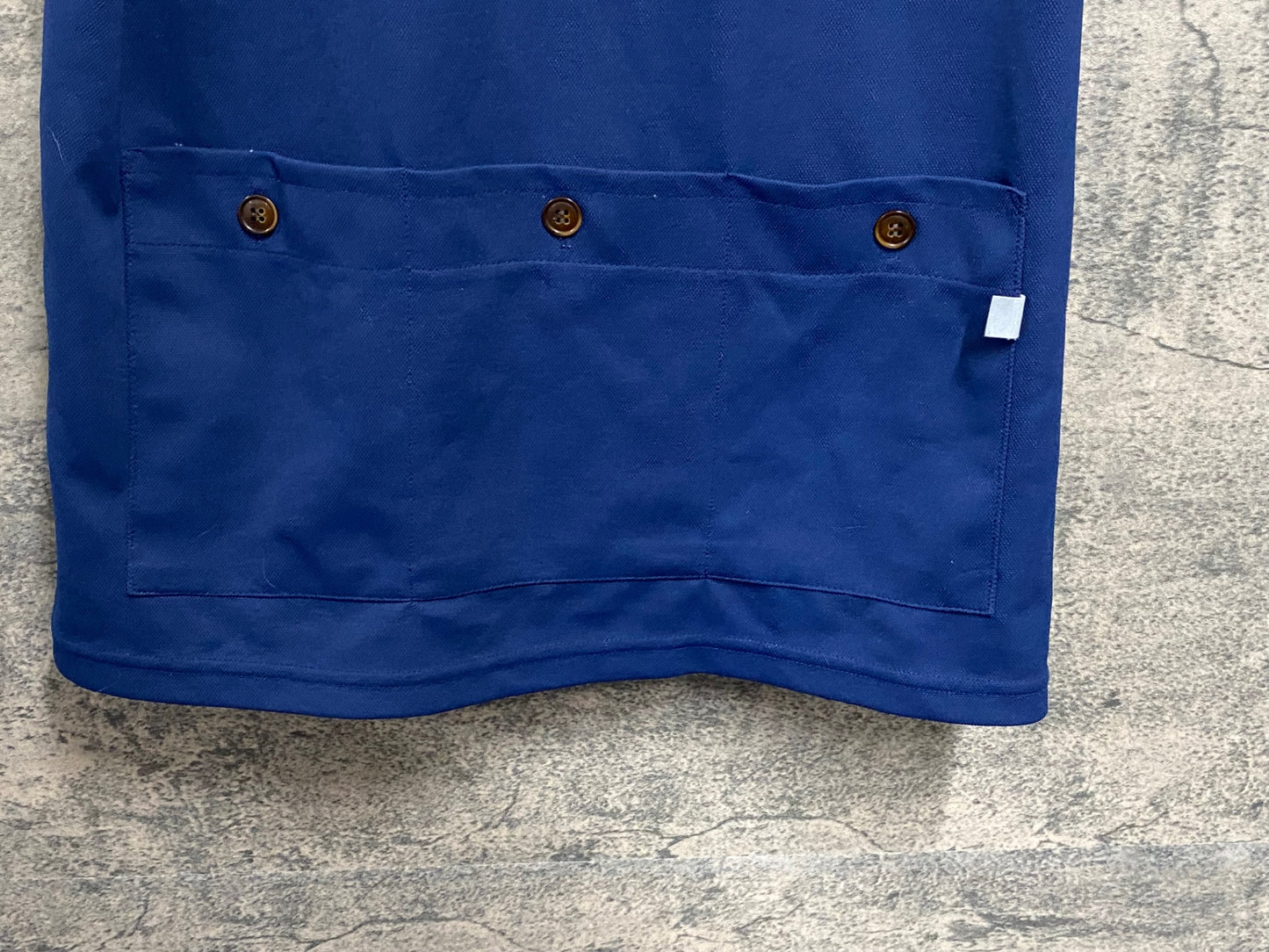 JC244 カペルミュール KAPELMUUR 半袖 サイクルジャージ 紺 ハーフジップ ※サイズ不明