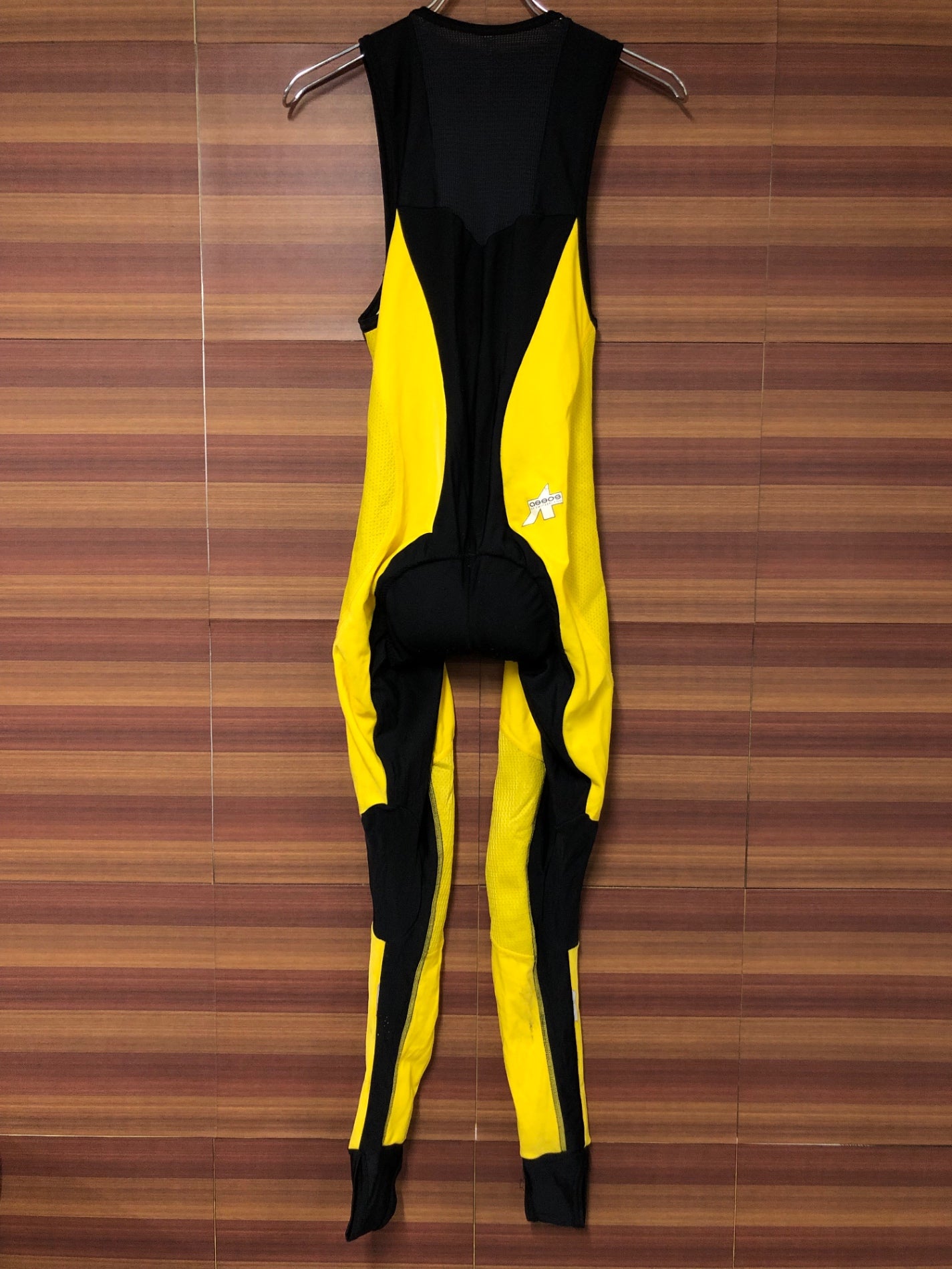 IJ864 アソス Assos 裏起毛 ビブタイツ 黄 S