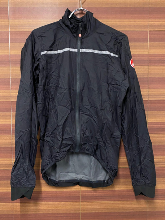 IT362 カステリ CASTELLI 長袖 ウィンドブレーカー 黒 M