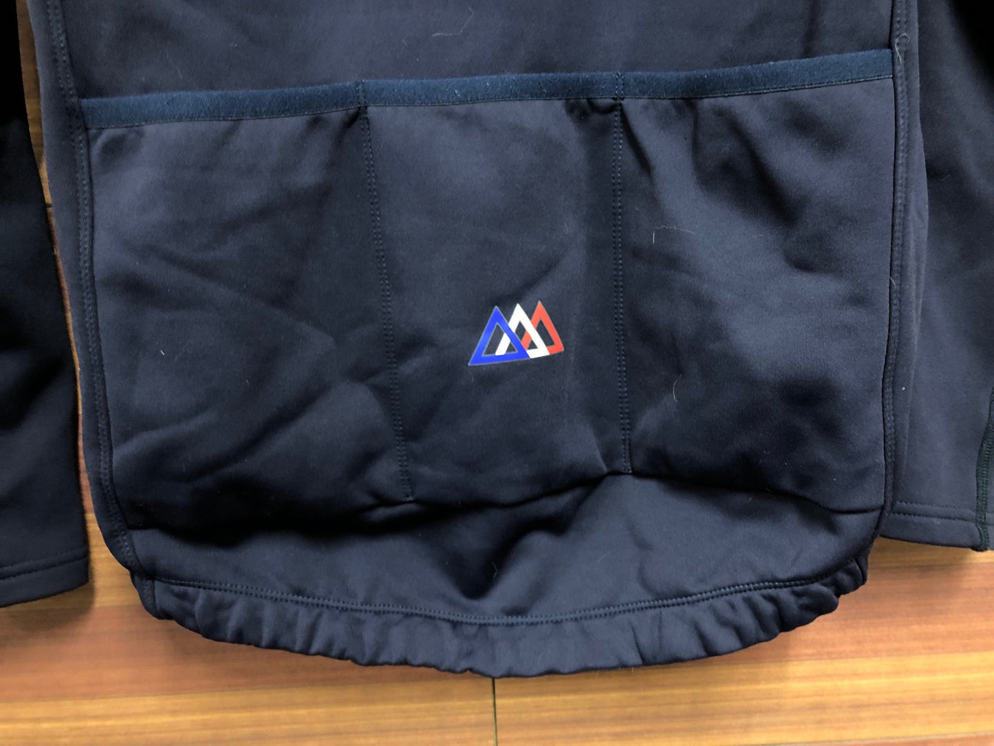 IO076 ルコックスポルティフ le coq sportif 長袖 サイクルジャケット 黒 L 裏起毛