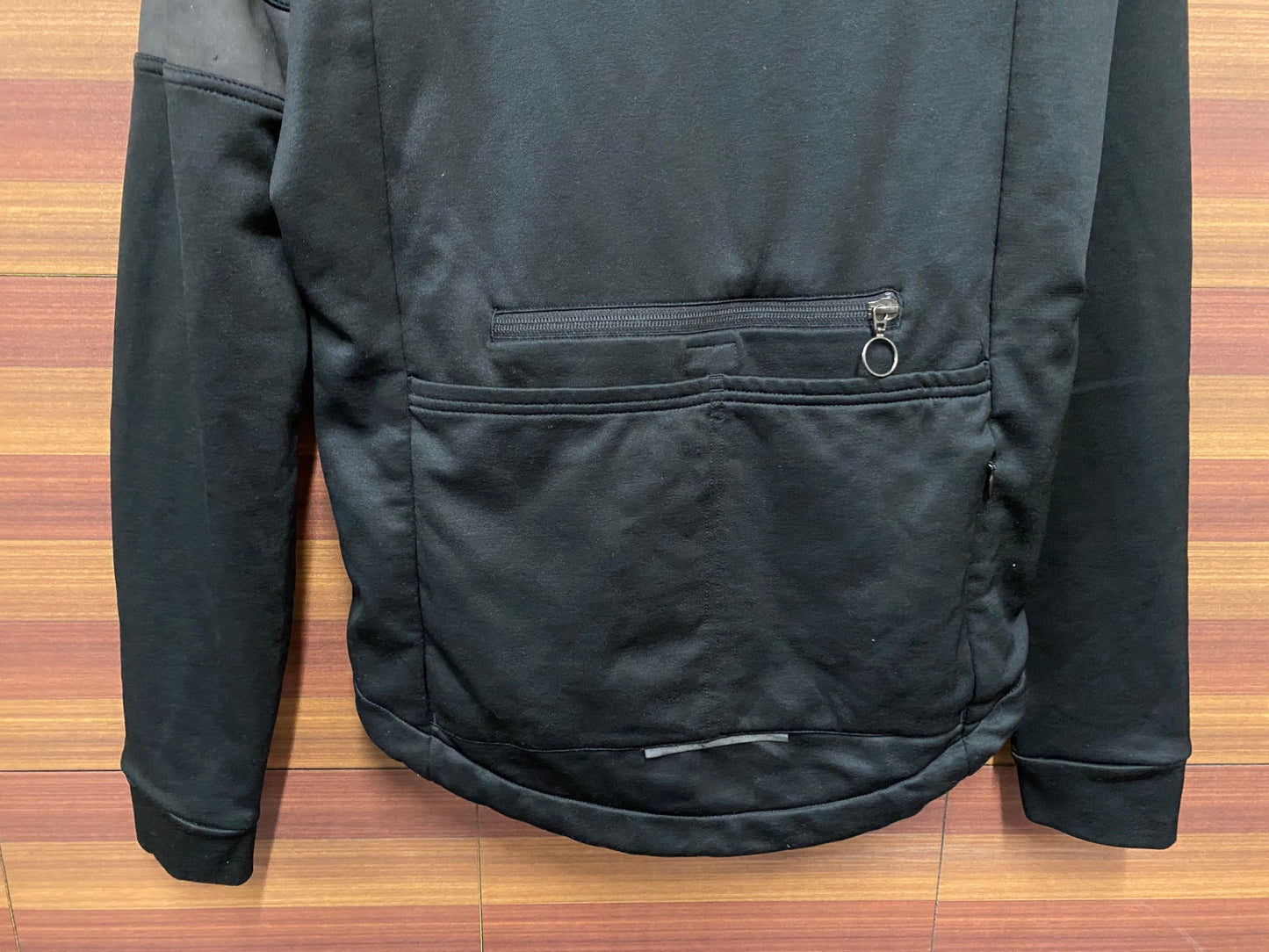 IP268 ラファ Rapha WINTER JERSEY 長袖 サイクルジャケット 黒 S