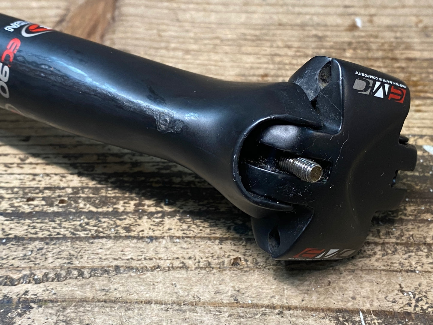 JD490 イーストン EASTON EC90 カーボン シートポスト Φ27.2 350mm ※固定傷、変形の為ジャンク