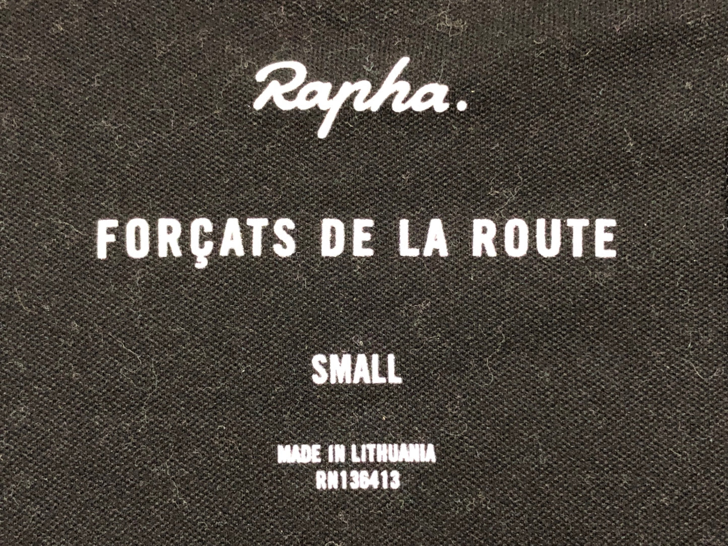 IJ884 ラファ Rapha PRO TEAM LONG SLEEVE JERSEY 長袖サイクルジャージ 黒 S 裏起毛