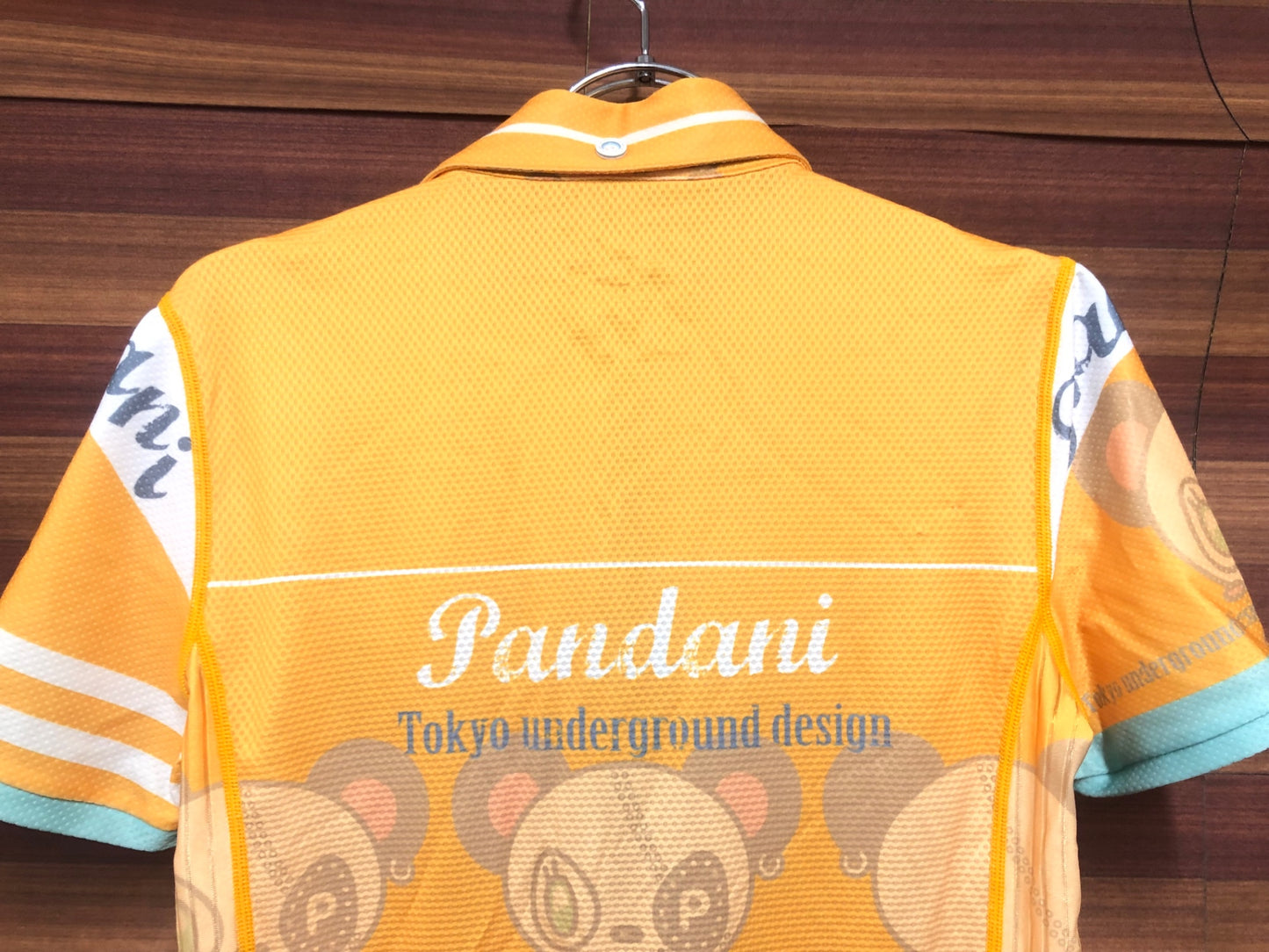 IP988 パンダーニ pandani 半袖 サイクルジャージ オレンジ L