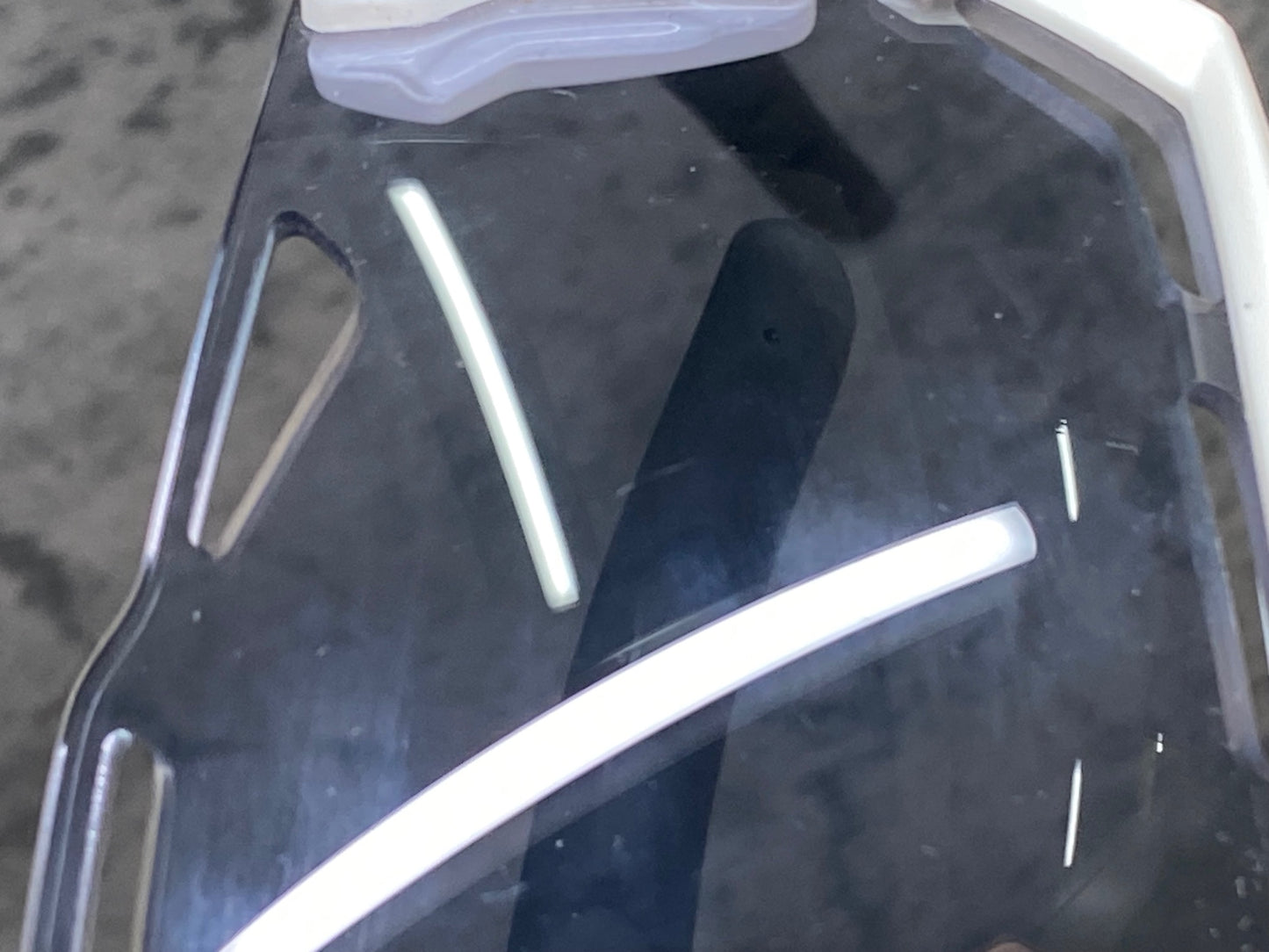 JD498 エコイ EKOI PERSOEVO7 サングラス アイウェア 白 ※レンズ擦れ