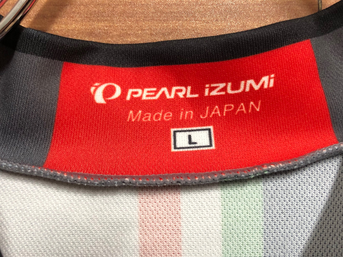 HU256 パールイズミ PEARL iZUMi 半袖サイクルジャージ 黒白Ｌ