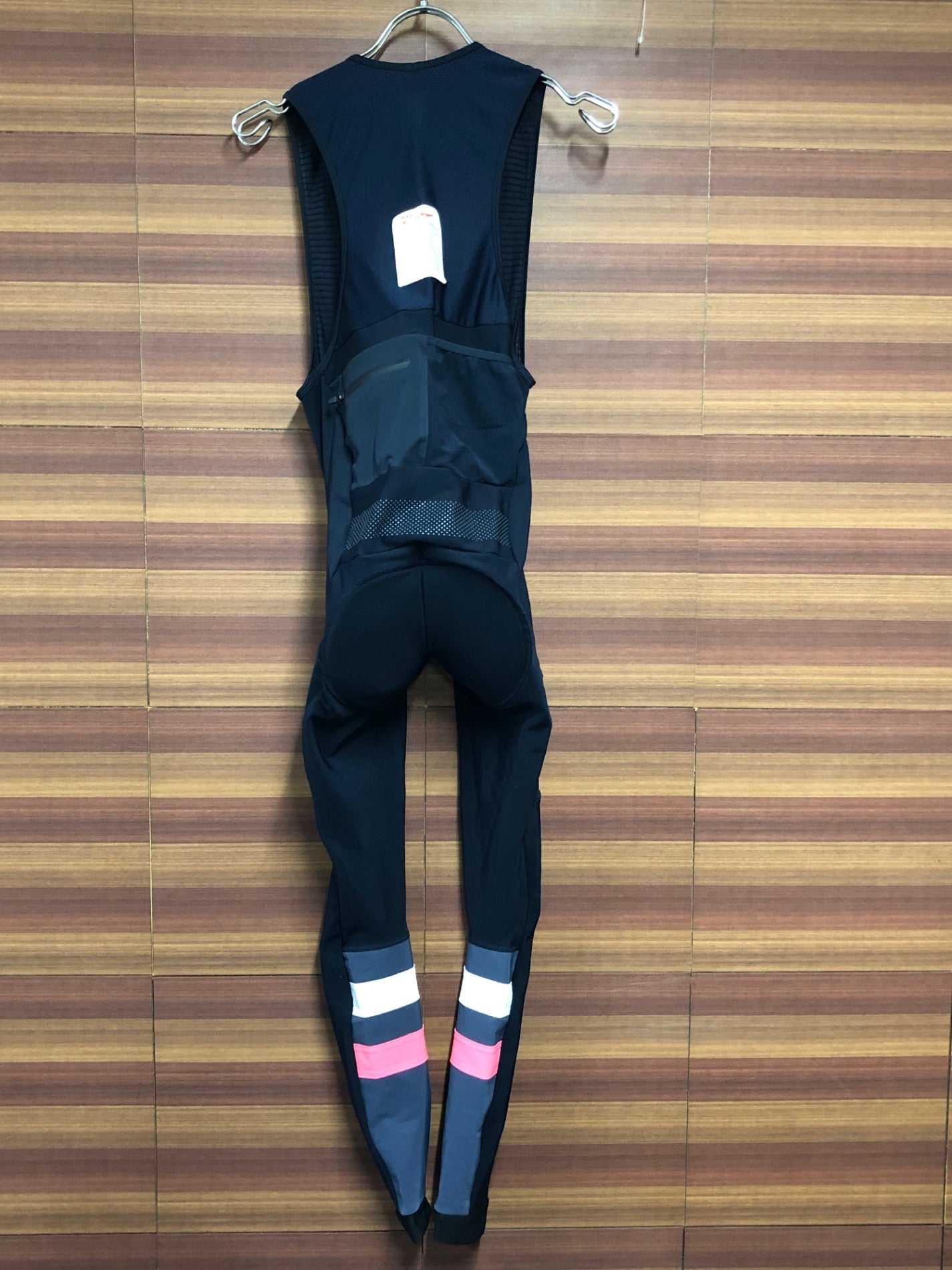 IK545 ラファ Rapha CARGO WINTER TIGHTS WITH PAD ビブタイツ 紺 S 裏起毛