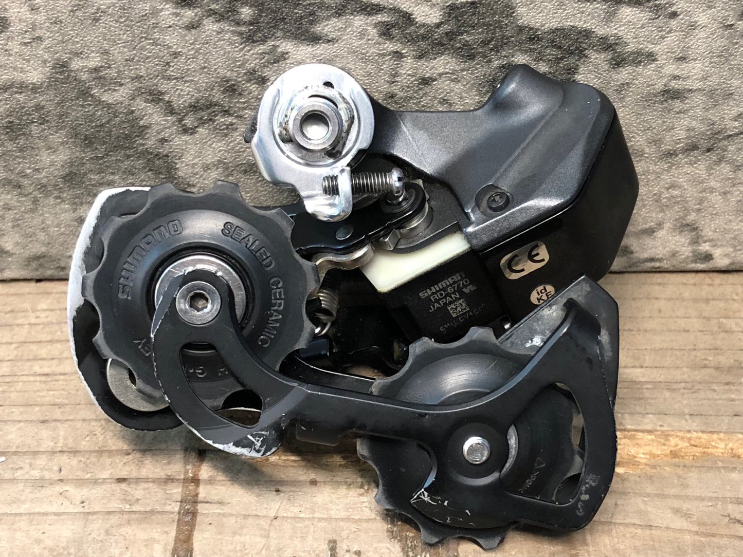 IQ785 シマノ SHIMANO アルテグラ ULTEGRA RD-6770 SS リアディレイラー 10s Di2 電動 動作確認済