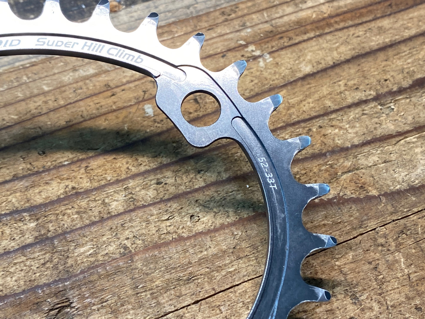 IR765 スギノ SUGINO Cycloid Super Hill Climb CY4-SHC 楕円 インナー チェーンリング 33T