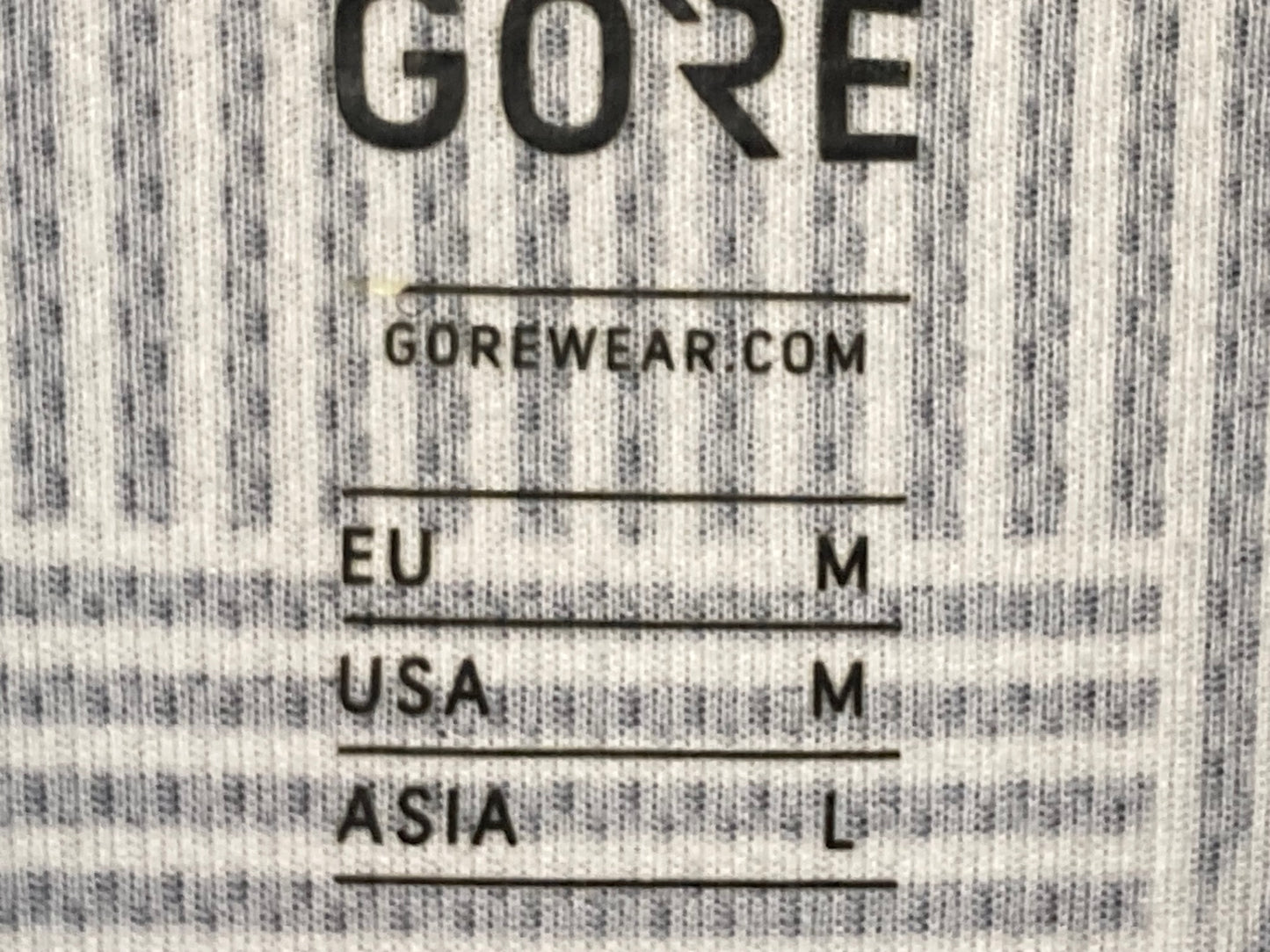 IL134 ゴア GORE BIKE WEAR 半袖 サイクルウェア アジアLサイズ 白黒