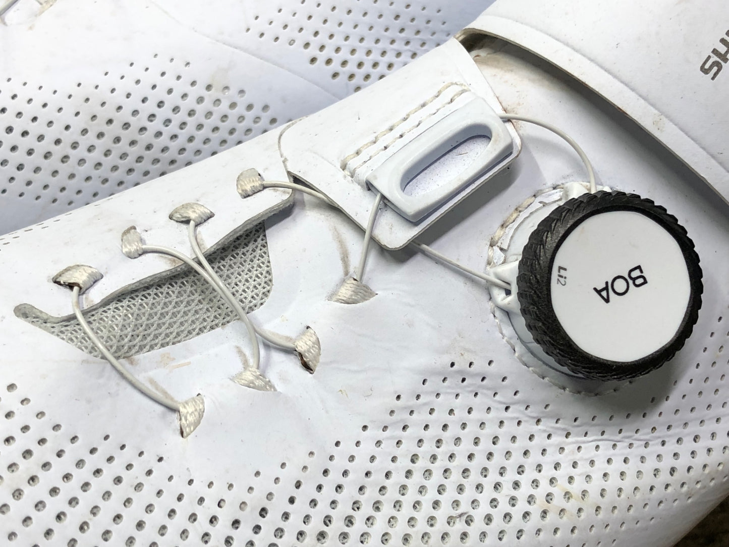 IU961 シマノ SHIMANO S-PHYRE RC9 SHRC903M W01 E ビンディングシューズ BOA SPD-SL 白 EU41