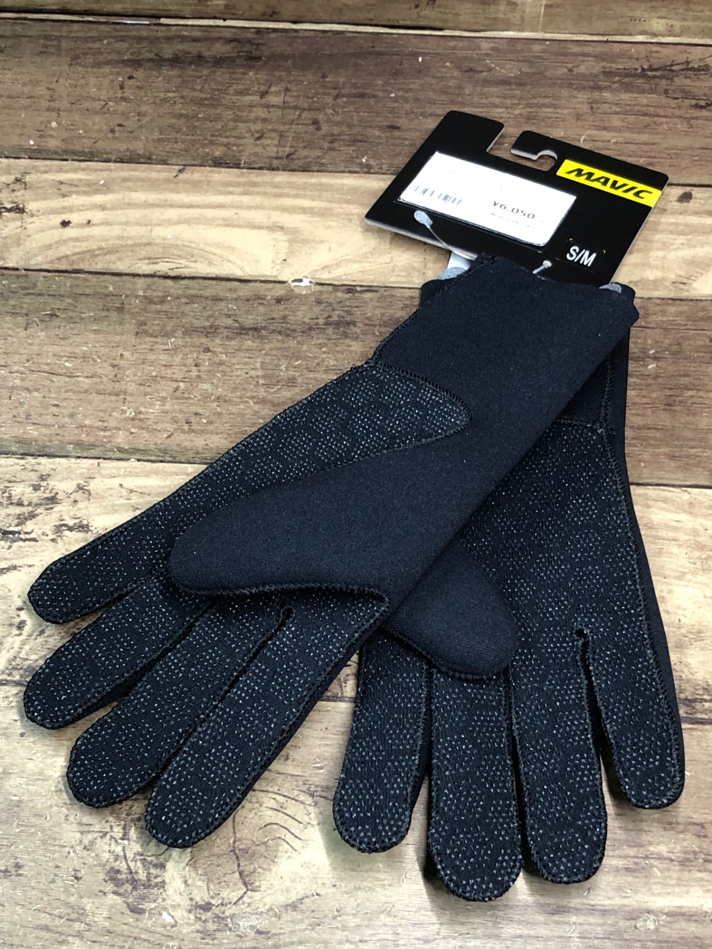 HO323 マビック MAVIC COSMIC H20 GLOVE 長指グローブ 黒 S-M