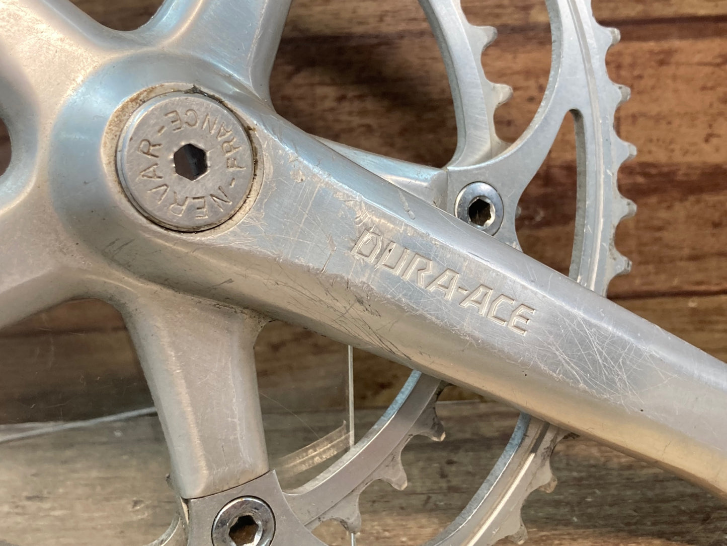 HQ261 シマノ Shimano デュラエース DURA-ACE EX FC-7200 52-39T 165mm クランクセット PD-7200 DDペダル付属