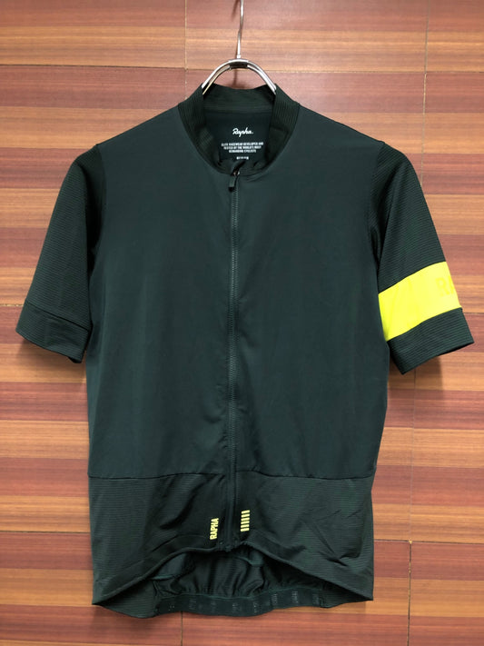 IL420 ラファ Rapha PRO TEAM JERSEY 半袖サイクルジャージ 緑 M