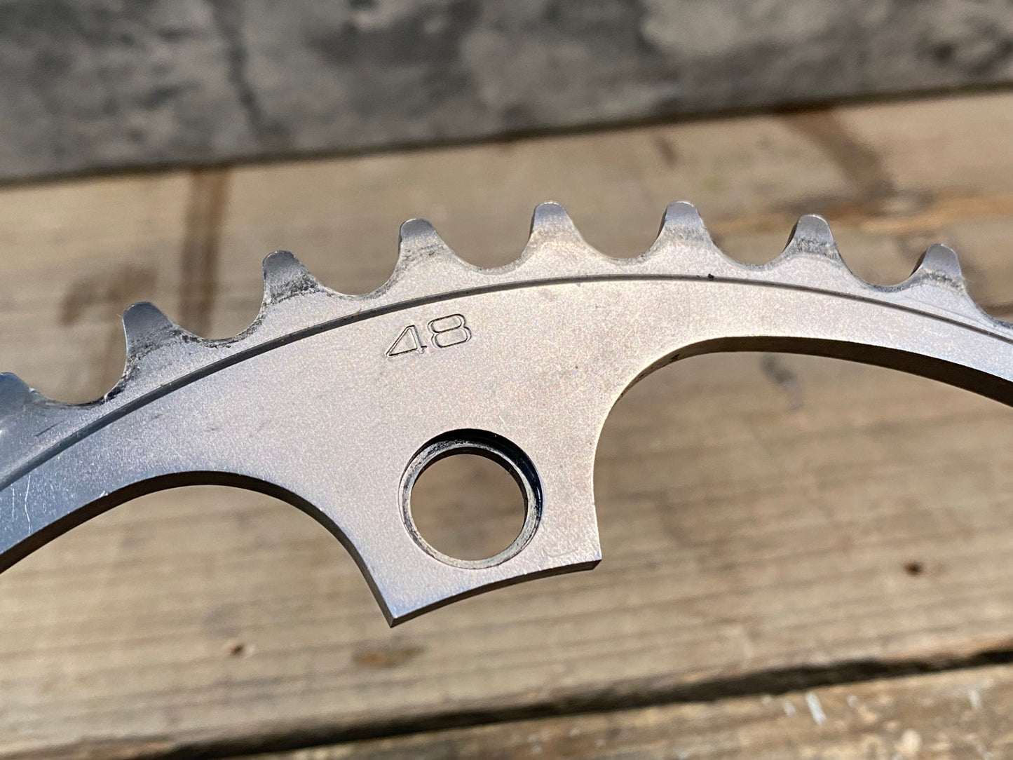 IP838 シマノ SHIMANO デュラエース DURA-ACE NJS チェーンリング 48T PCD144 トラック
