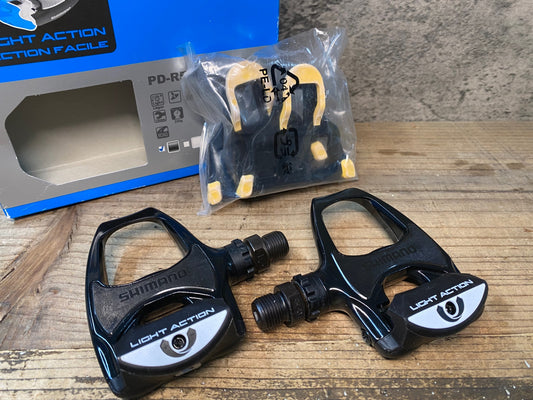 IY287 シマノ SHIMANO LIGHT ACTION PD-R540 ビンディングペダル SPD-SL