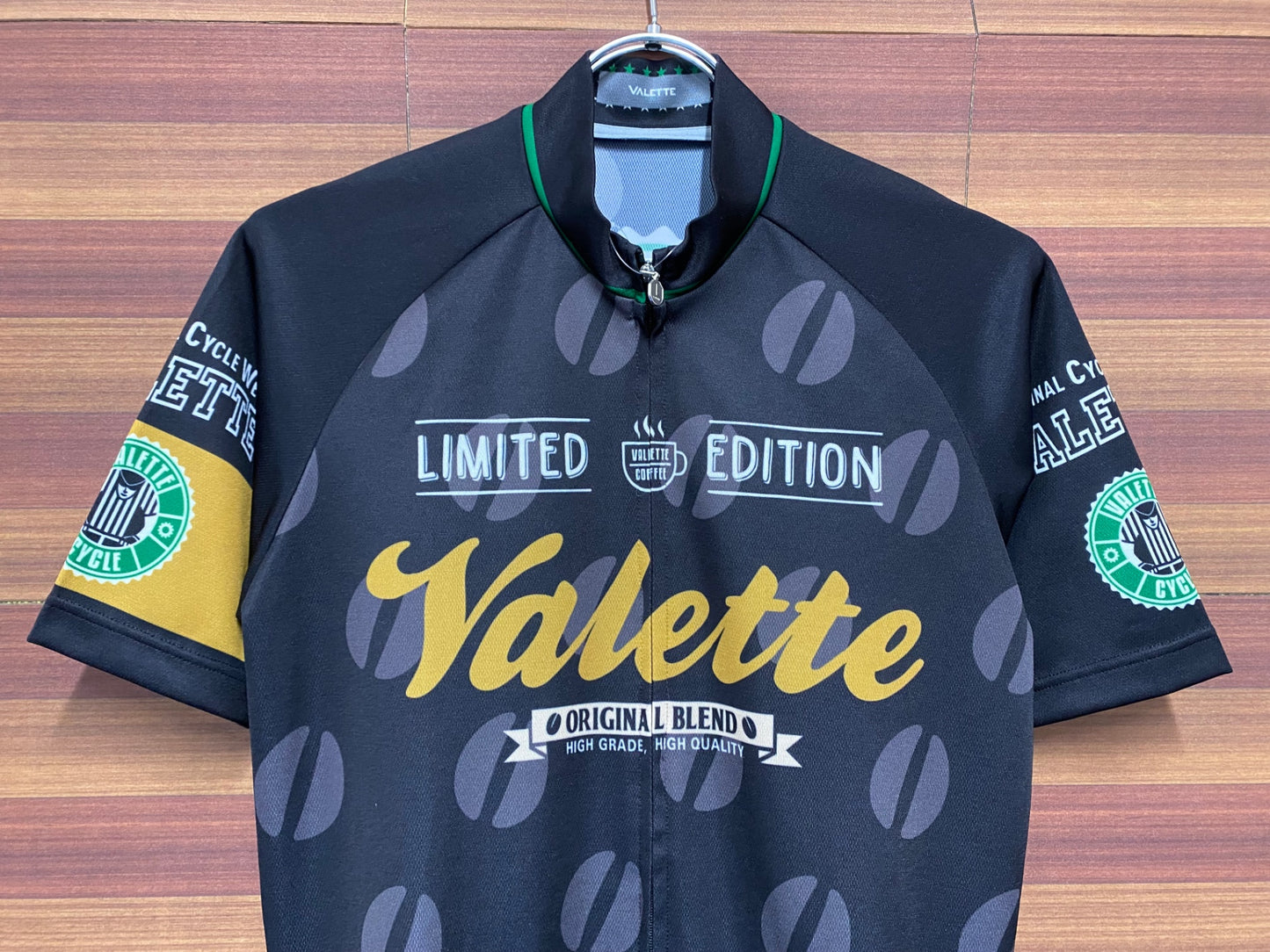 IL800 バレット VALETTE 半袖サイクルジャージ 黒 L ほつれ