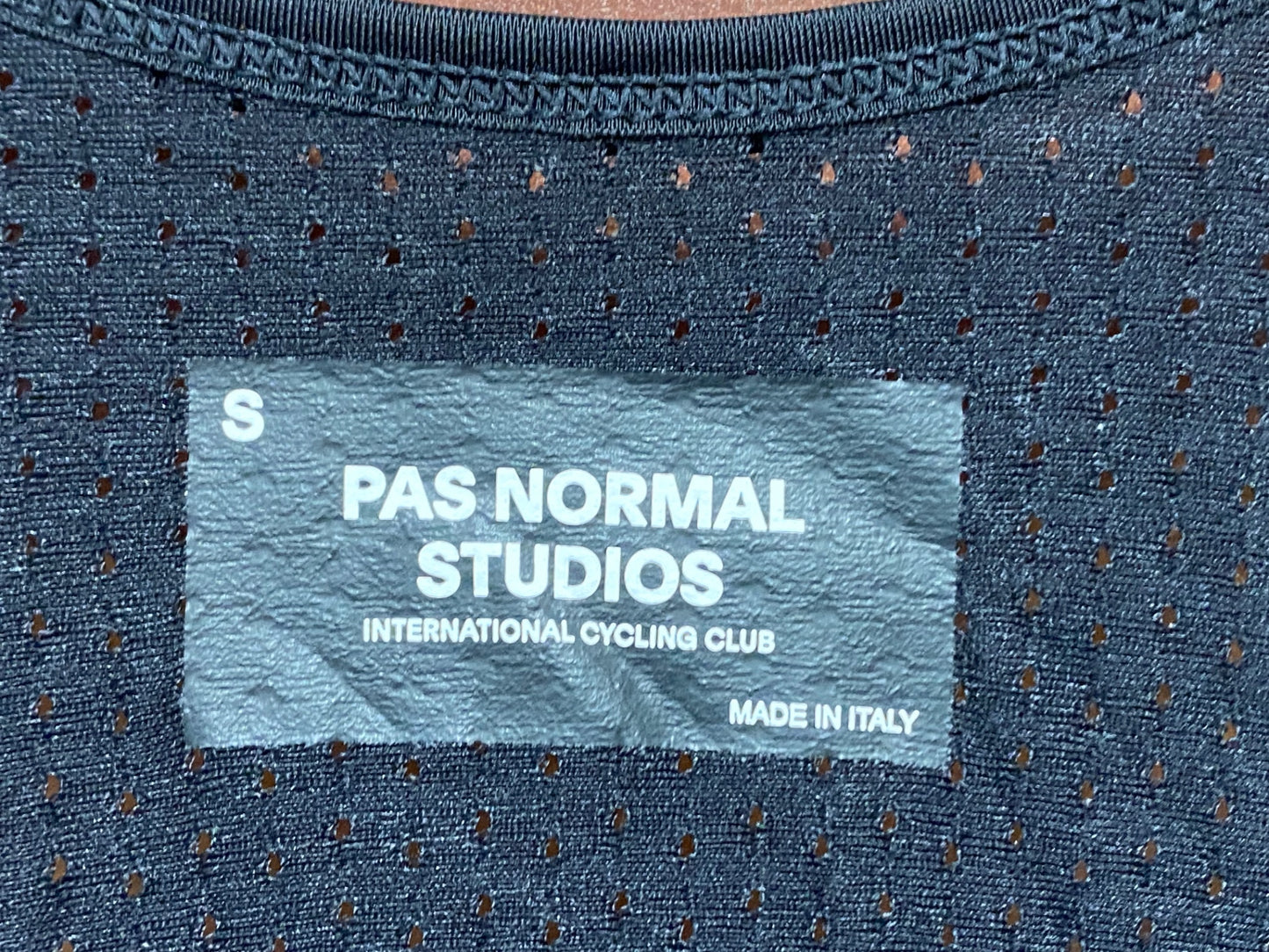 IV031 パスノーマルスタジオ PAS NORMAL STUDIOS PAS Mechanism Deep Winter Long Bibs ビブタイツ 黒 S 裏起毛