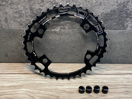 IR988 リデア RIDEA POWERRING チェーンリング ナローワイド 40T BCD110 4アーム シマノクランク対応 楕円