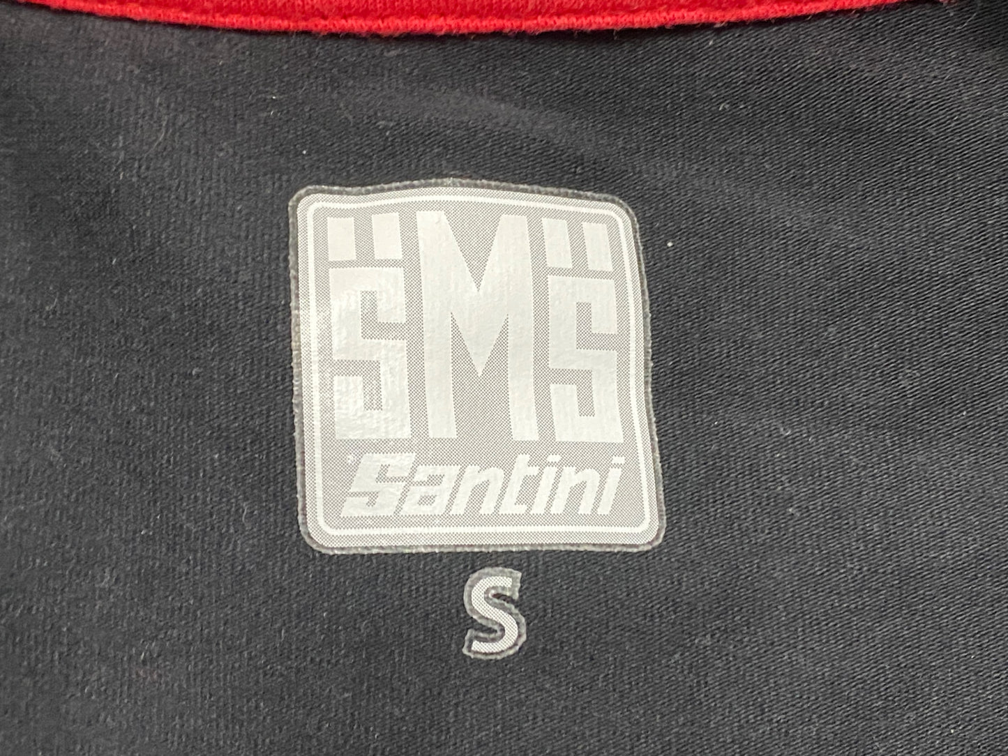 IT483 サンティーニ Santini ポロシャツ 黒 S Segafredo ZANETTI