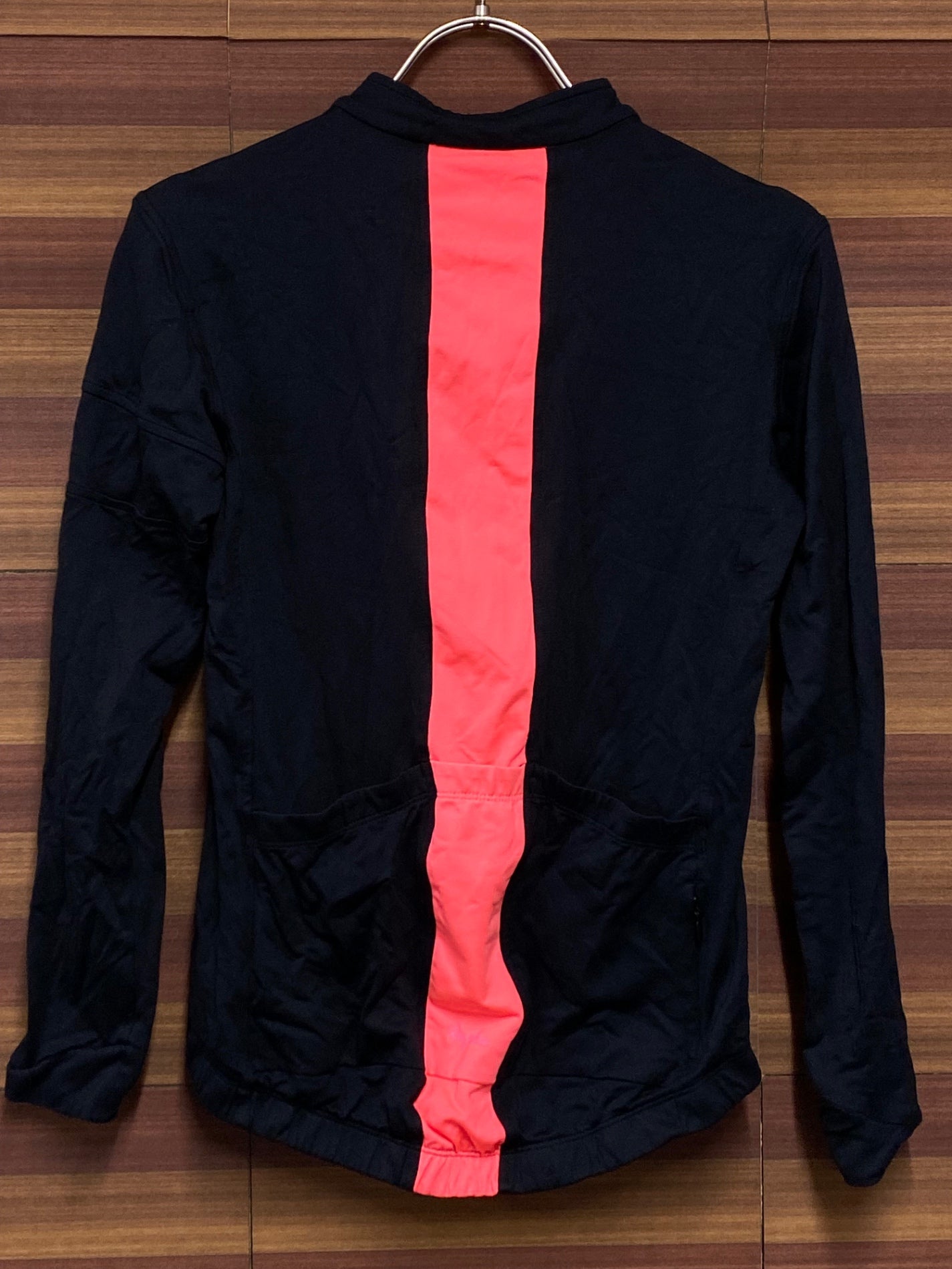 IR469 ラファ Rapha LONG SLEEVE SOUPLESSE JERSEY 長袖 サイクルジャージ 紺 ピンク S