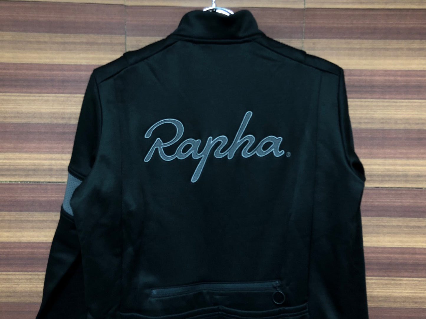 IN314 ラファ Rapha WINTER JERSEY 長袖 サイクルジャケット 黒 S 裏起毛