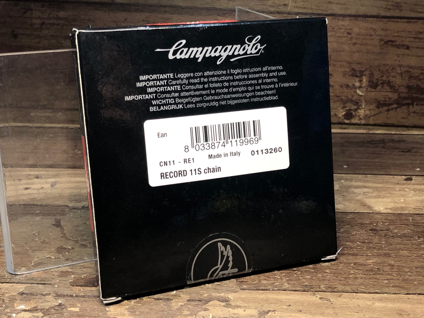 IC497 カンパニョーロ CAMPAGNOLO レコード RECORD 11S チェーン 未使用